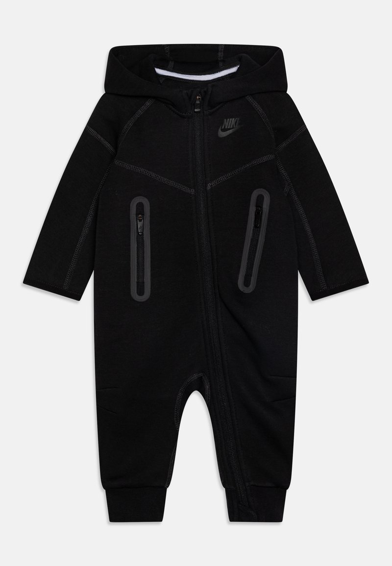 red and black nike jumpsuit