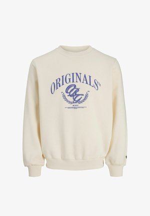 Jack & Jones, SWEATSHIRTS TEXT - Sweatshirt - whisper white