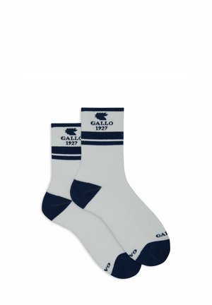 SHORT WITH CONTRAST LETTERING - Socken - nude