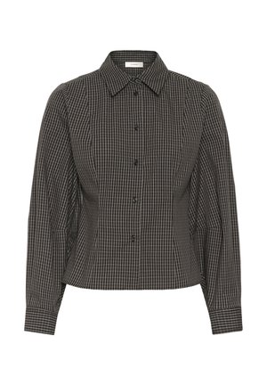 InWear, MILLESIW FITTED SHIRT - Chemisier - black graphic check