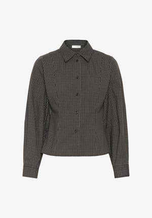 InWear, MILLESIW FITTED SHIRT - Chemisier - black graphic check