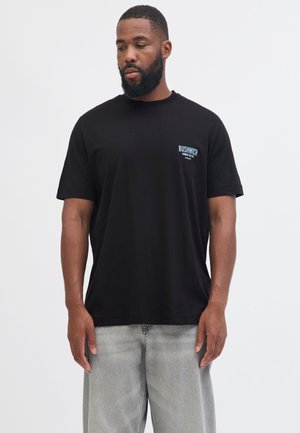 Jack & Jones, Plus Size - Trükipildiga T-särk - black
