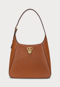 TANNER SHOULDER BAG LARGE - Kézitáska - brown