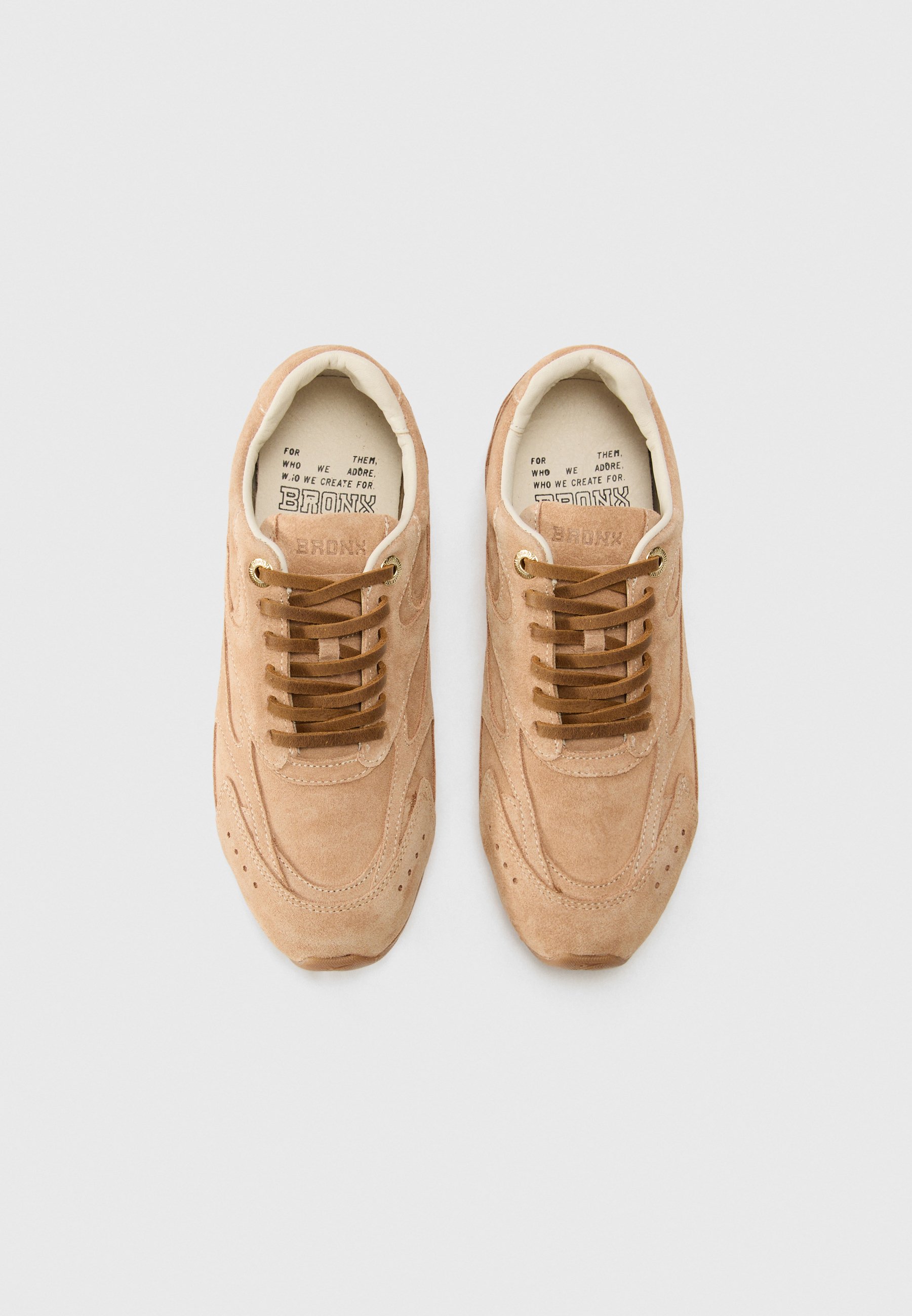 Bronx MYR-AA - Zapatillas - mocha mousse/beige - Zalando.es
