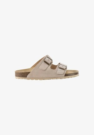 KESLEM, SANDALIAS KESLEM, MUJER - Sandalias planas - taupe