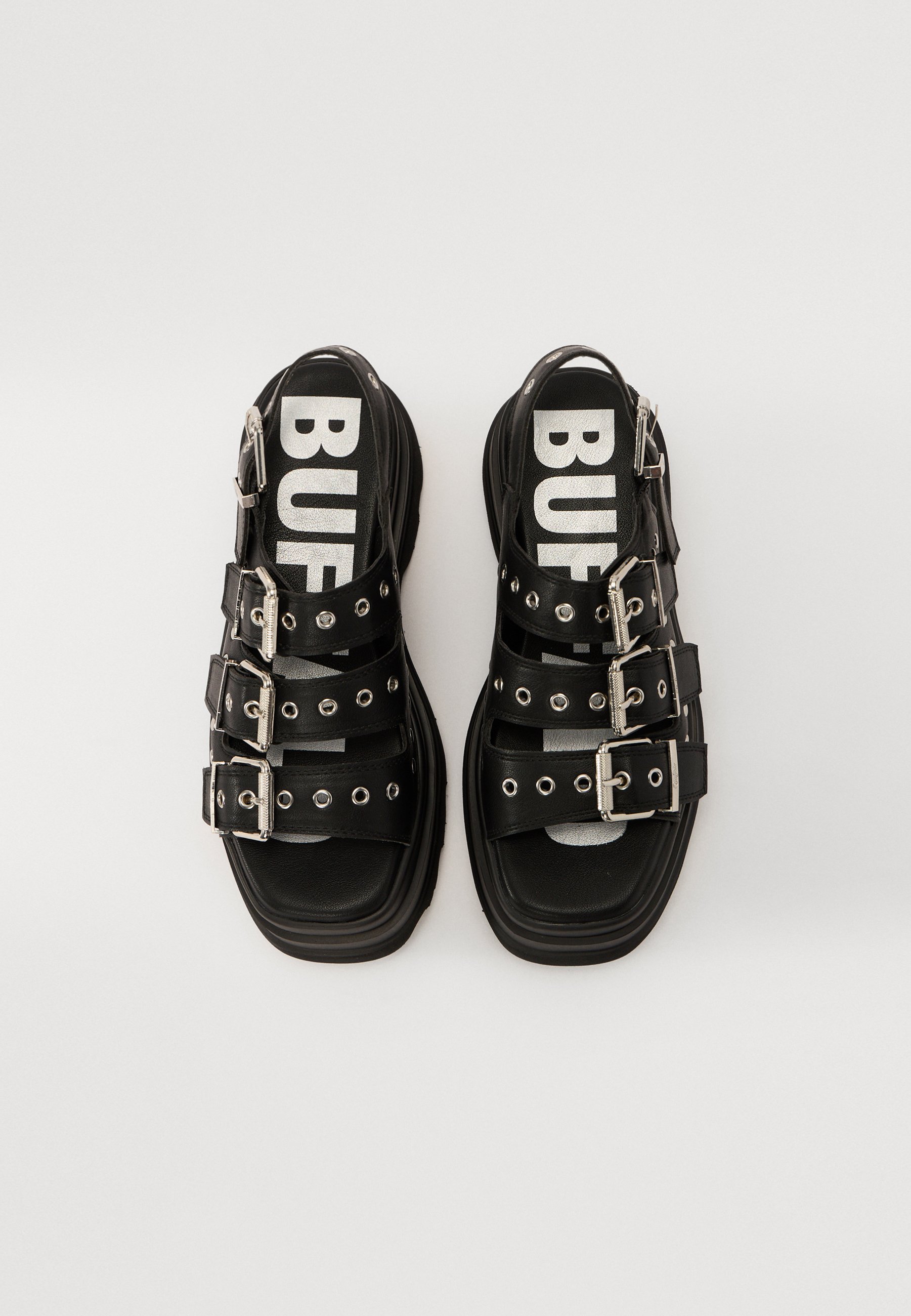 Buffalo London◆JUPITER ATHENA - プラットフォームサンダル Buffalo JUPITER ATHENA - Platform sandals - black - Zalando
