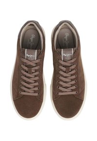 Pepe Jeans EATON - Matalavartiset tennarit - mud brown
