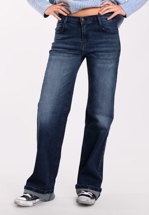 Vaqueros a campana - blue