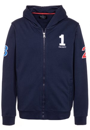NUMBER - Tröja med dragkedja - navy