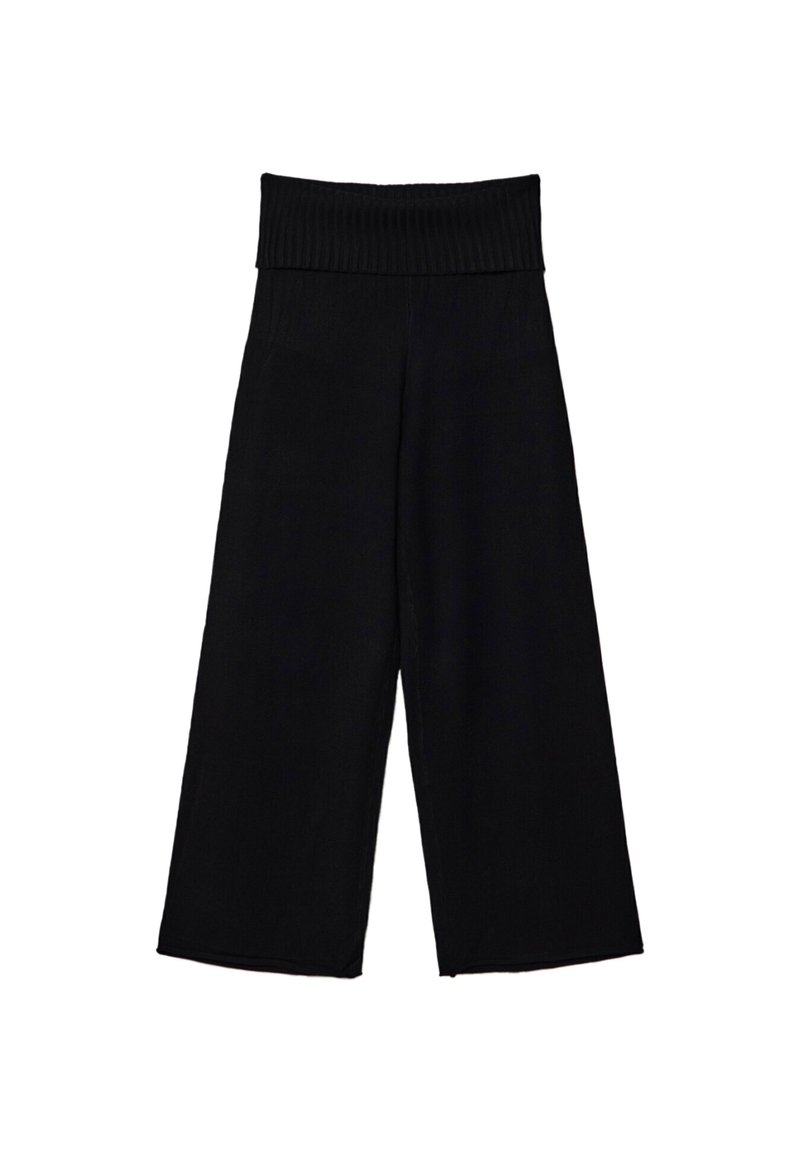 Stradivarius Broek zwart Stradivarius Broek zwart