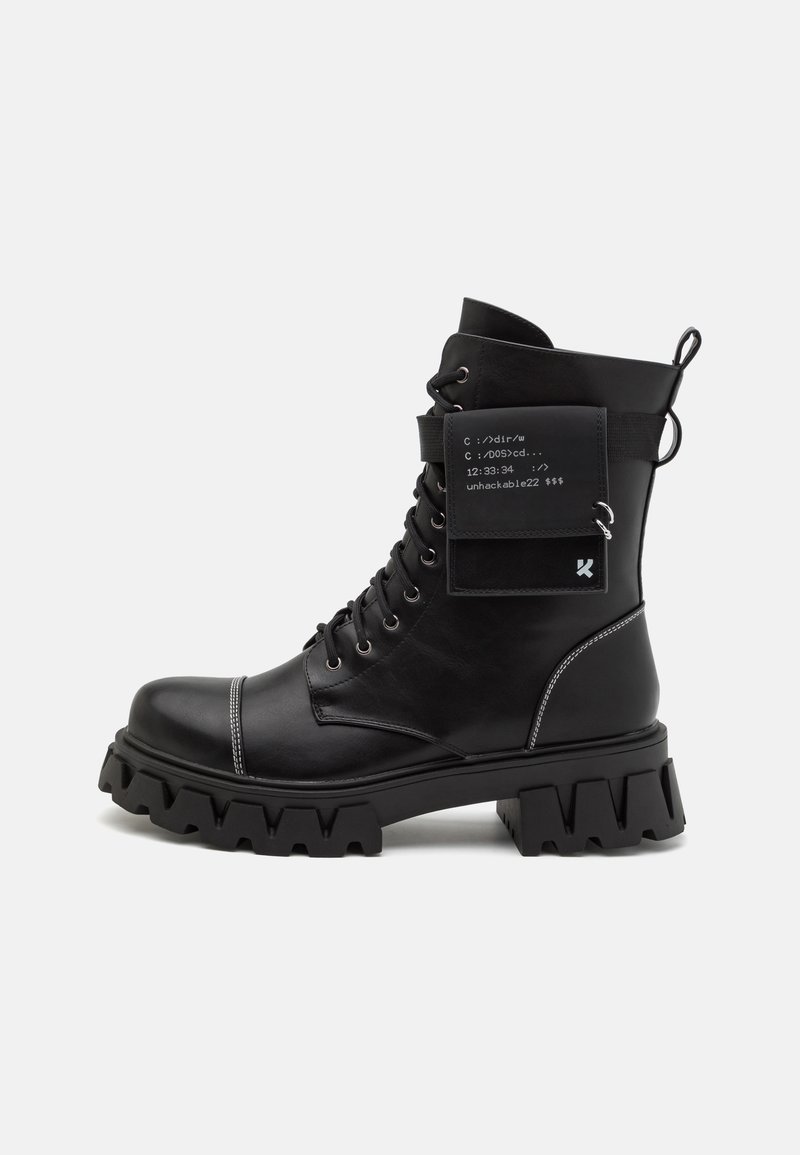 Koi Footwear BANSHEE MENS FALLOUT CYBER BOOTS Laceup ankle boots