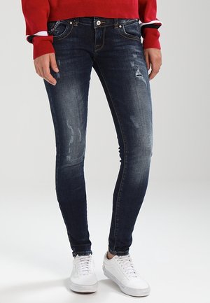 Jeans Skinny Fit - destroyed denim
