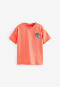 Next CHARACTER SHORT SLEEVES 4 PACK STANDARD - Apdrukāts T-krekls - white grey blue orange