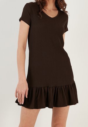 Hverdagskjole - brown