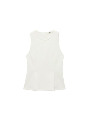 Koton, PEPLUM - Débardeur - beige