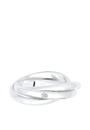 TWISTED SPARKLE - Ringar - silver-coloured