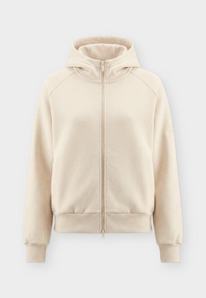 adidas Sportswear, SOFT LUX FULL ZIP HOODIE - Sweat zippé - beige