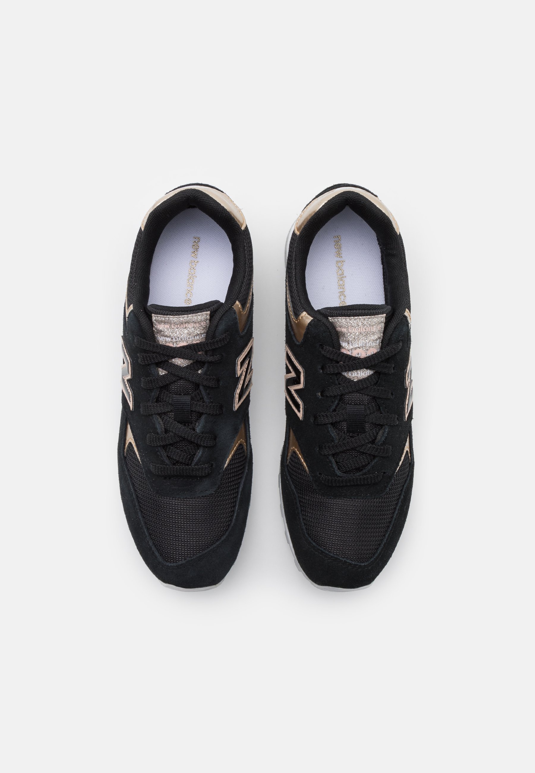 New Balance WL393 - Sneaker low - black/gold/schwarz - Zalando.de