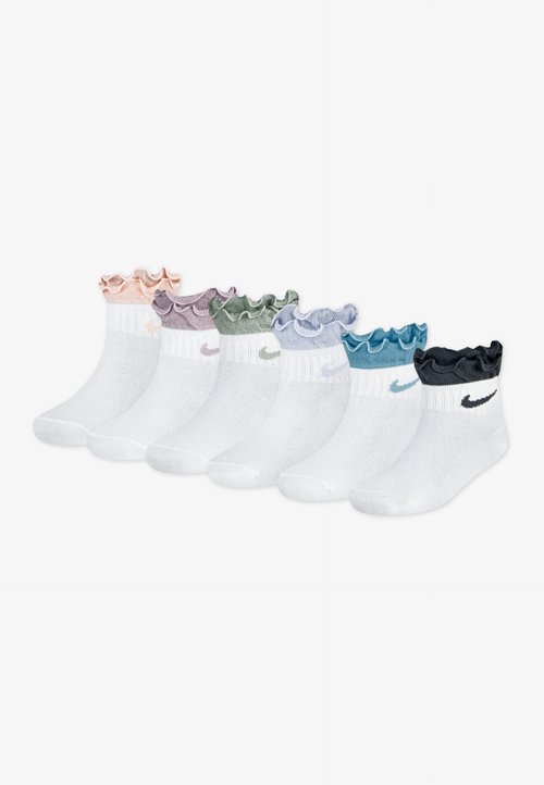 Nike Sportswear RUFFLE ANKLE 6 PACK - Șosete - multi-coloured