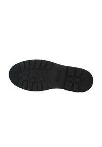 Black rubber sole with deep treads and "solidus" branding, designed for durability and grip.