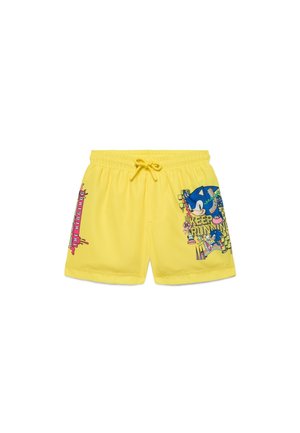 Terranova, SLIP  STAMPA - Shorts da mare - giallo limone