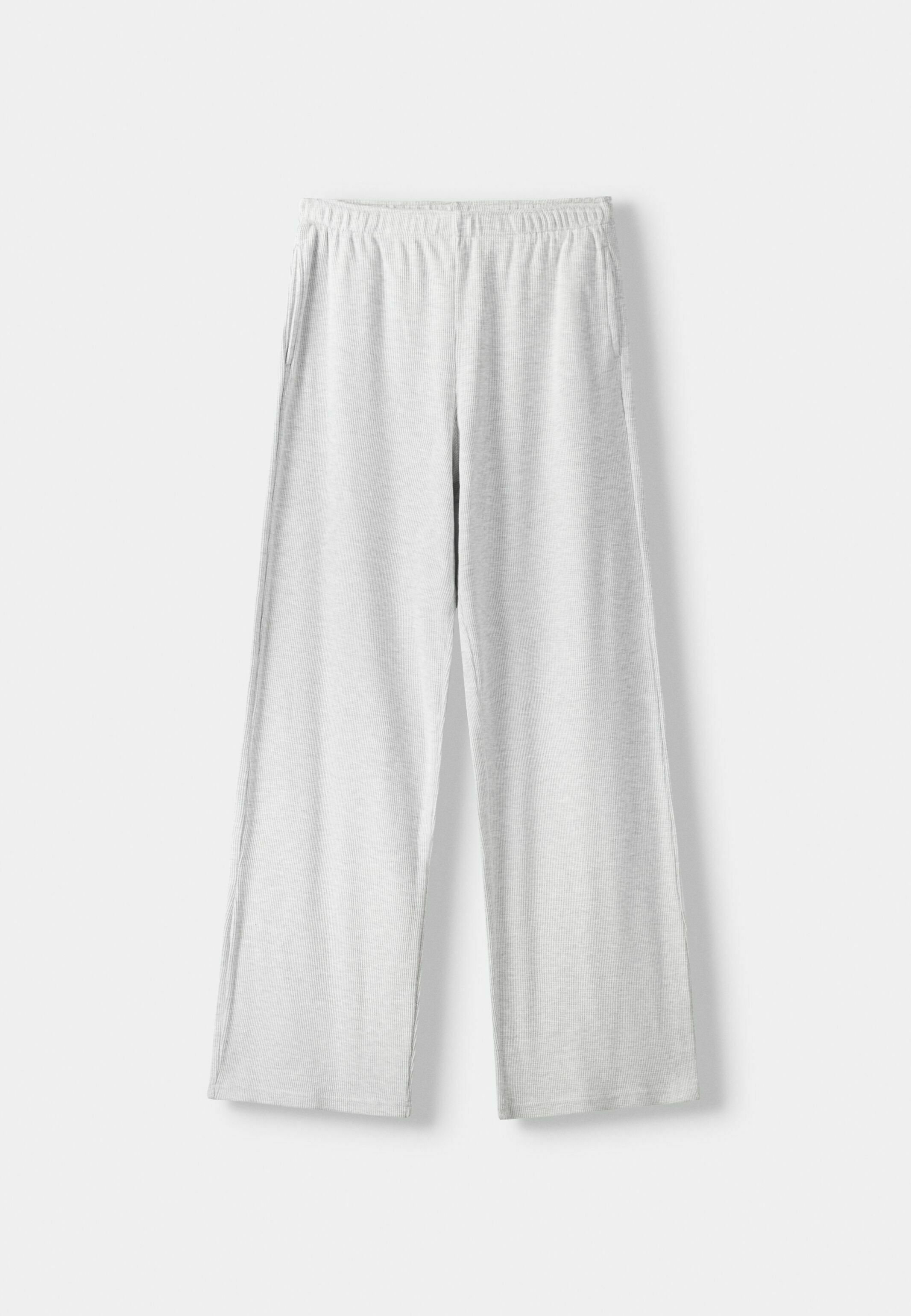 Waffle track pants
