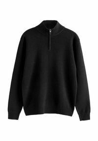 REGULAR FIT PREMIUM QUARTER ZIP 2 PACK - Neule - black/navy blue