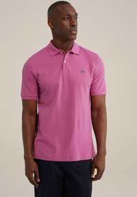 WE Fashion - WITH STRUCTURE - Poloshirt - pink Thumbnail-Bild 1