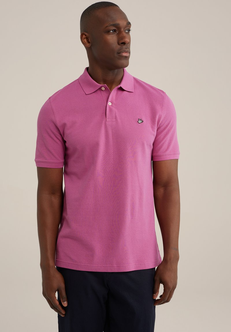 WE Fashion - WITH STRUCTURE - Poloshirt - pink, Vergrößern