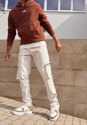 Jersey con capucha - dark brown