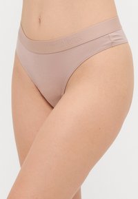 Organic Basics SOFT TOUCH THONG - Tango nohavičky - dusty rose