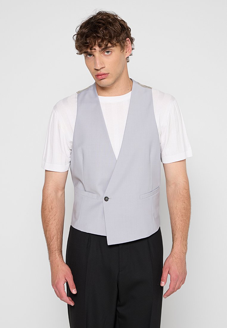 PATRIZIA PEPE Gilet grijs PATRIZIA PEPE Gilet grijs