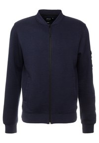 INDICODE JEANS Sweater met rits - dark blue