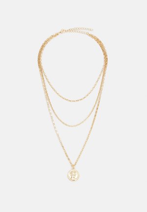 LAYERING AMULET NECKLACE UNISEX - Halsband - gold-coloured