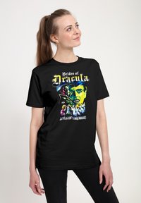 Henry Tiger HORRORLINE A PAIN IN THE NECK - T-shirt med print - black