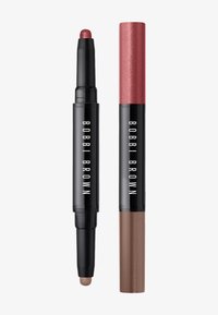 Bobbi Brown - LONG-WEAR CREAM SHADOW STICK DUO - Oogschaduw - bronze pink / espresso Miniatuurafbeelding 1