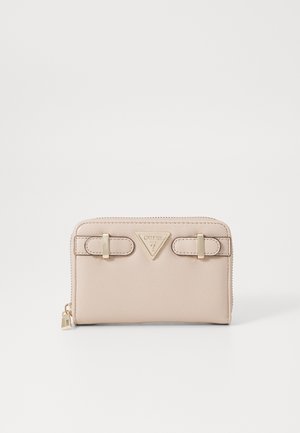 Guess ALI ZIP AROUND - Monedero - beige