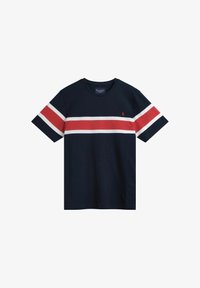 Niet geselecteerd, red stripe