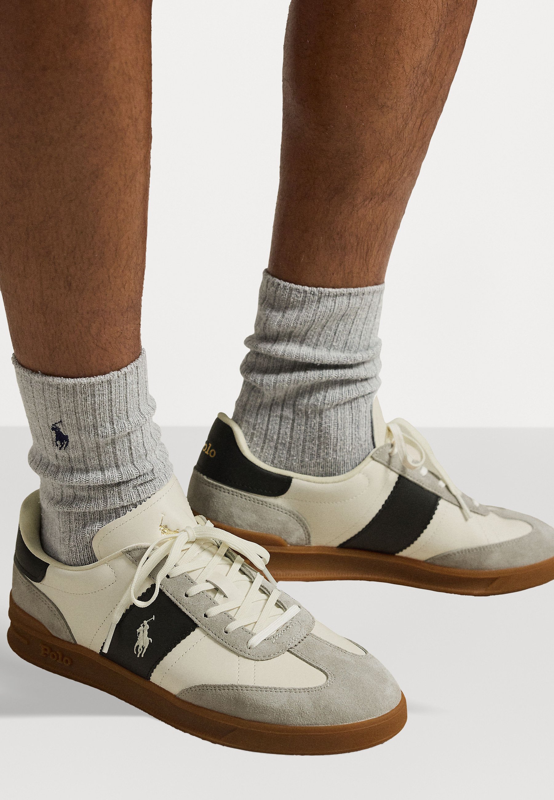 Polo Ralph Lauren HERITAGE AERA LEATHER SUEDE SNEAKER UNISEX