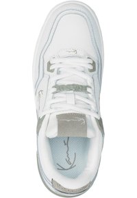 Karl Kani HIGH - Tenisice - white olive