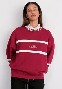 Ellesse MARCHI - Sportska majica - burgundy/off white