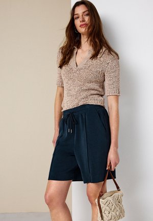 Next, REGULAR FIT - SLINKY LONG LINE SHORTS . - Pantalones deportivos - navy blue
