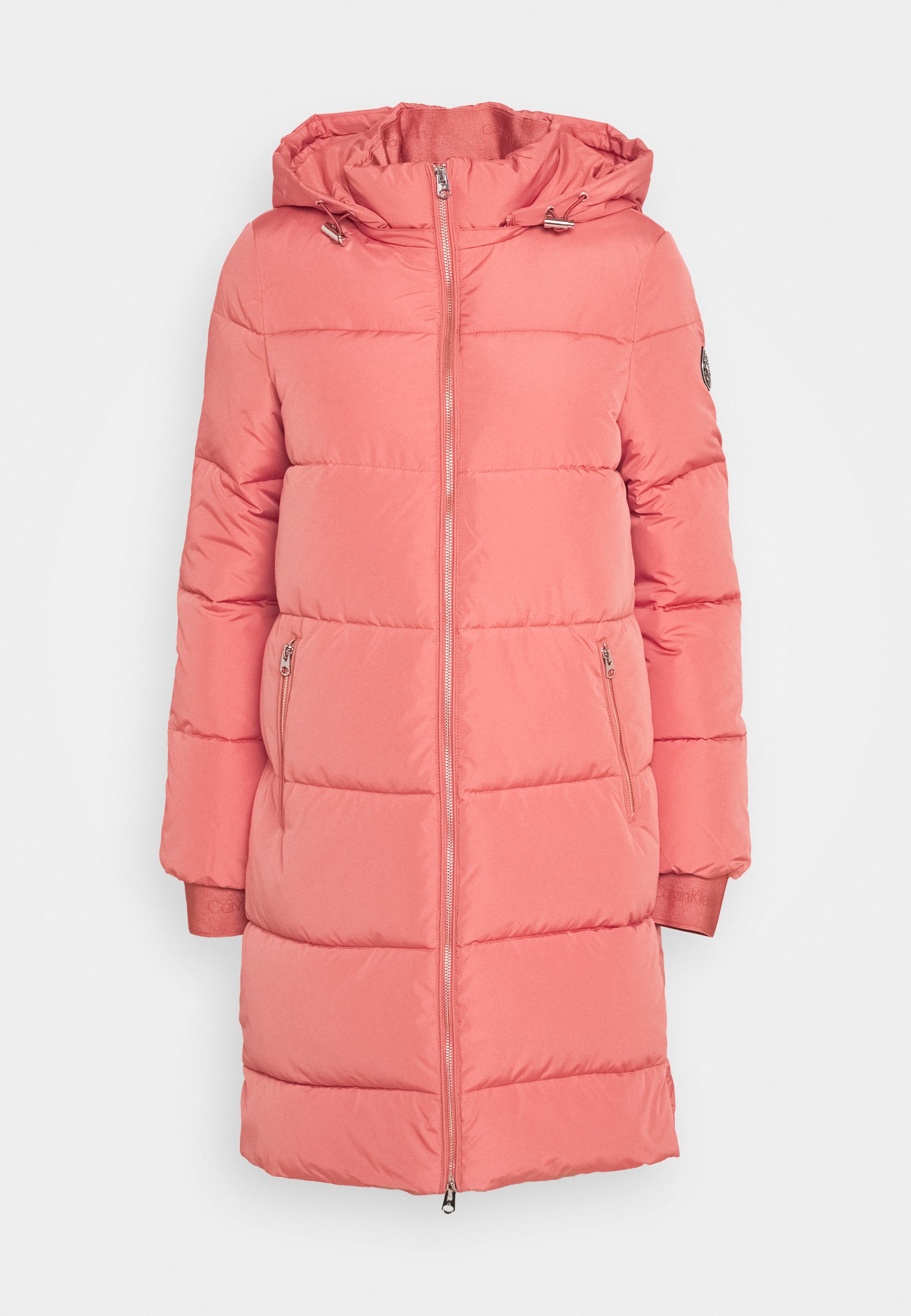 calvin klein pink puffer jacket
