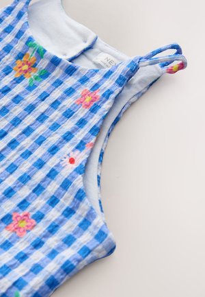 Next, REGULAR FIT- STRAPPY SUMMER  - Päevakleit - blue gingham