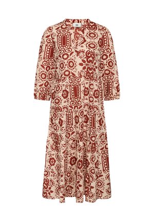 ANNIE - Day dress - print rose/brown