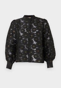 VILJEA SHIRT - Button-down blouse - black