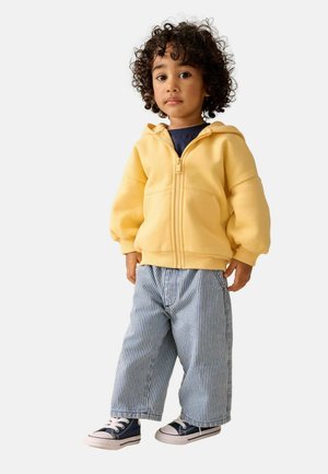 Sweat zippé - buttermilk yellow