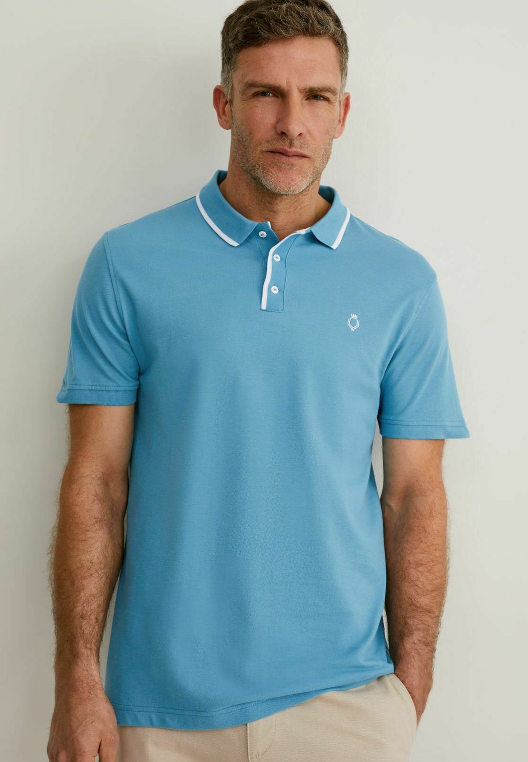 poloshirt heren c&a - Main Image