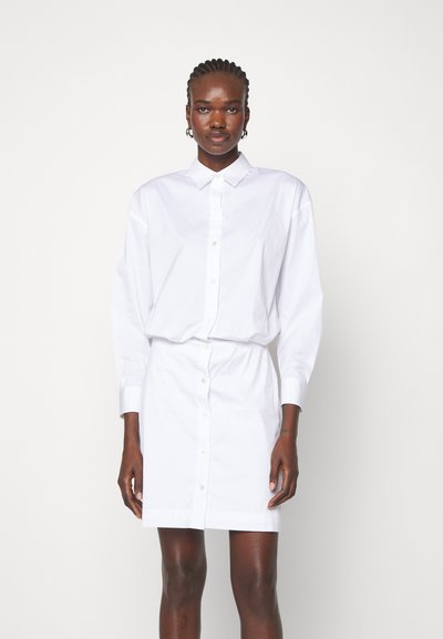 Theory FITTED LUXE - Robe chemise - white