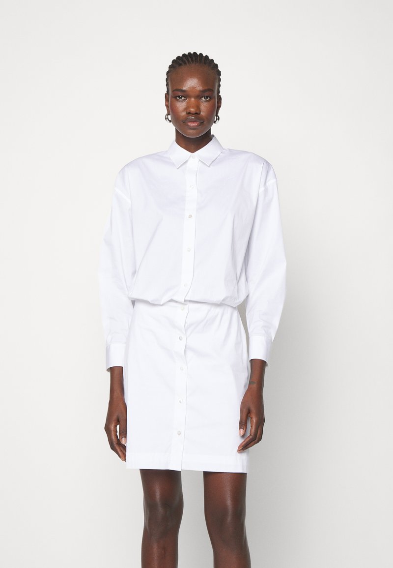 theory fitted shirt dress Red Good Cotton Fitted Shirt Dress